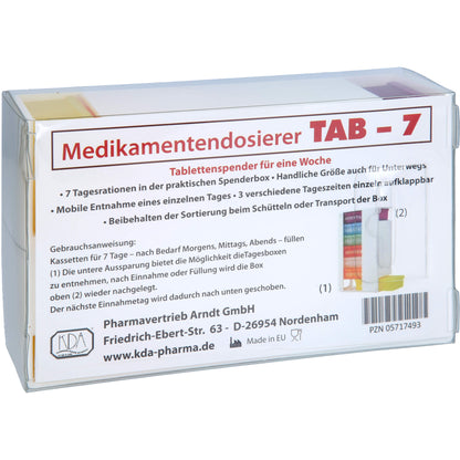 MEDIKAMENTENDOSIERER TAB-7 1 St