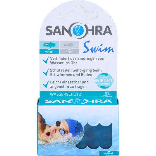 SANOHRA swim Ohrenschutz f.Erwachsene 2 St