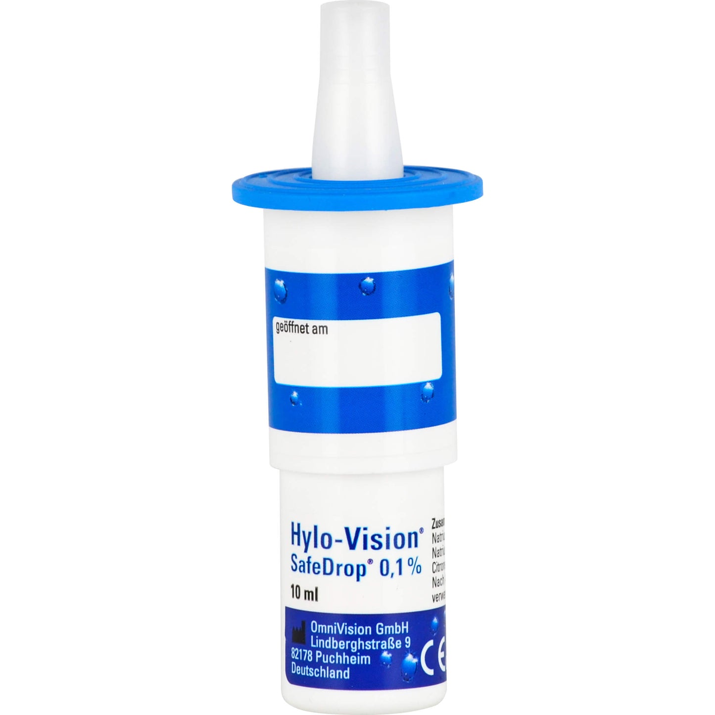HYLO-VISION SafeDrop 0,1% Augentropfen 2X10 ml