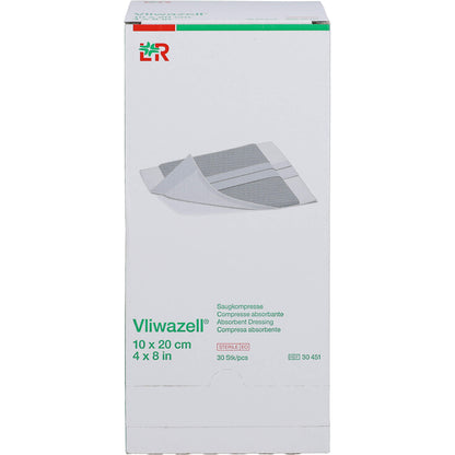 VLIWAZELL Saugkompressen steril 10x20 cm 30 St
