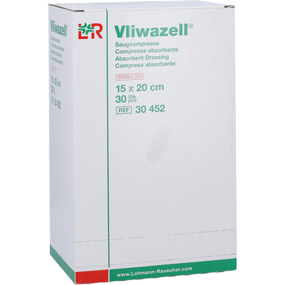 VLIWAZELL Saugkompressen steril 15x20 cm 30 St