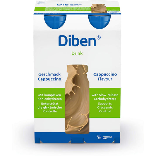 DIBEN DRINK Cappuccino 1.5 kcal/ml Trinkflasche 4X200 ml