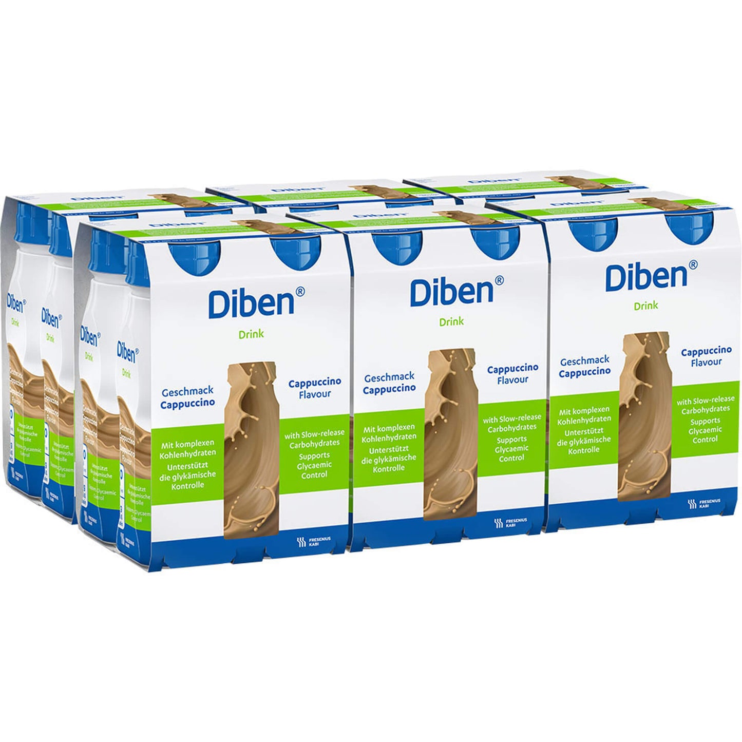 DIBEN DRINK Cappuccino 1.5 kcal/ml Trinkflasche 24X200 ml