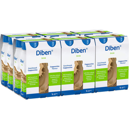 DIBEN DRINK Cappuccino 1.5 kcal/ml Trinkflasche 24X200 ml