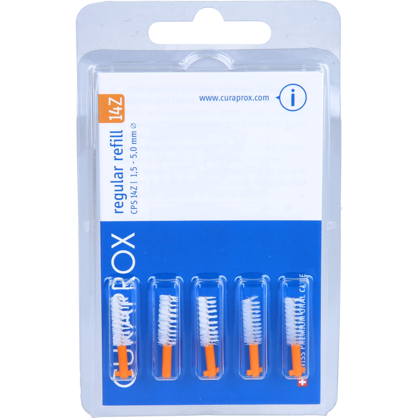 CURAPROX CPS 14Z Interdentalb.1,5-5 mm 5 St
