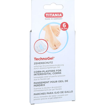 ZEHENSCHUTZ Technogel klein TITANIA 6 St