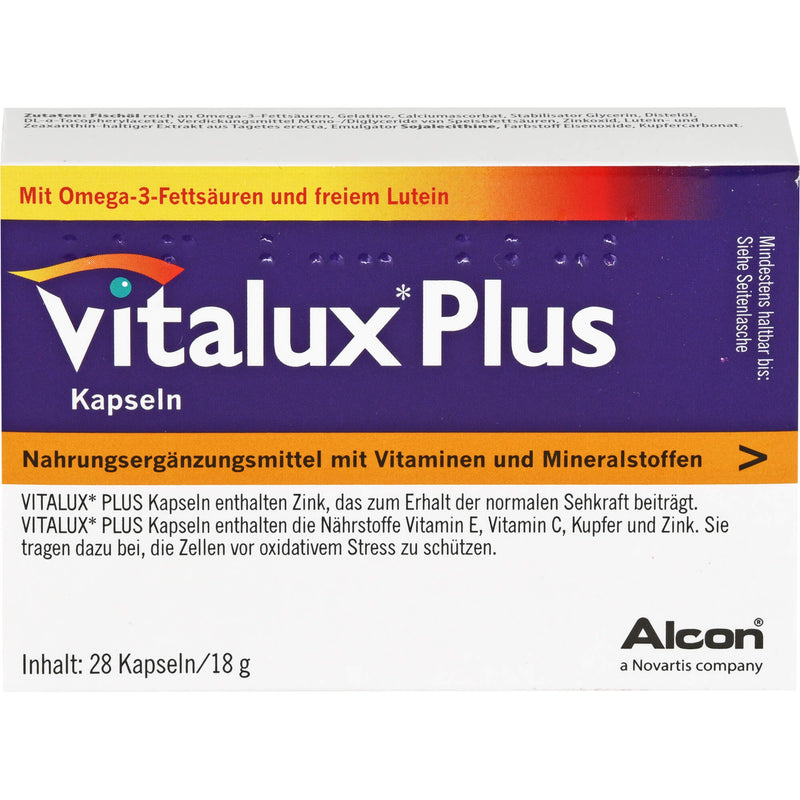 VITALUX PLUS 10MG LUTEIN 28 St