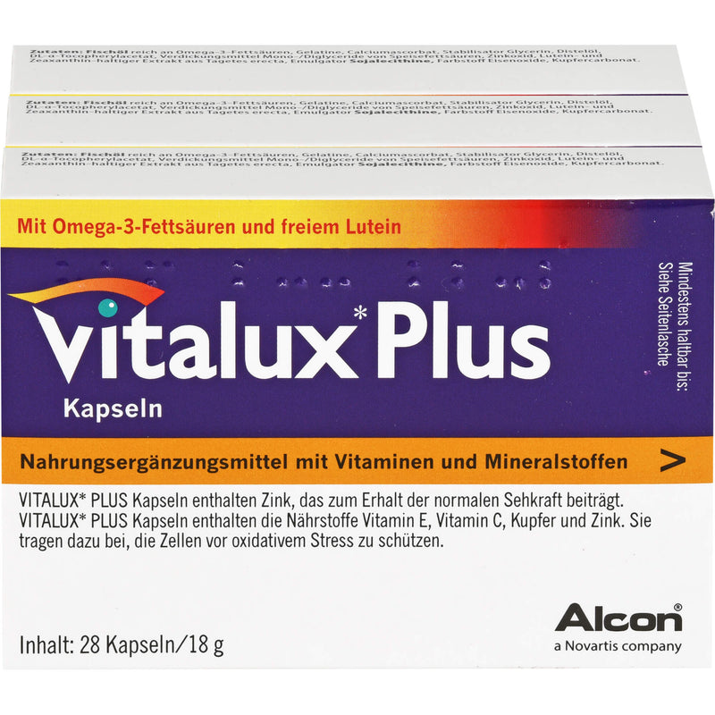 VITALUX PLUS 10MG LUTEIN Q 3X28 St