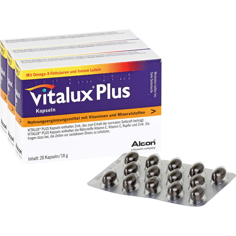 VITALUX PLUS 10MG LUTEIN Q 3X28 St