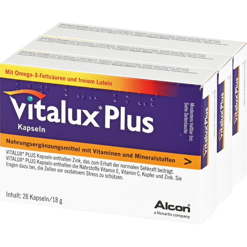 VITALUX PLUS 10MG LUTEIN Q 3X28 St