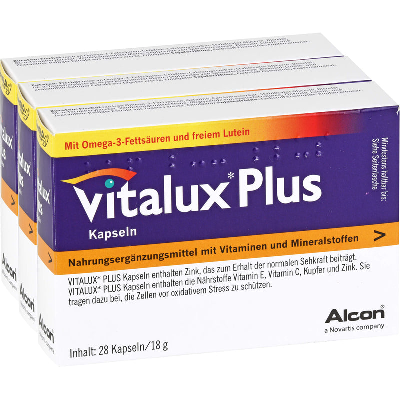 VITALUX PLUS 10MG LUTEIN Q 3X28 St