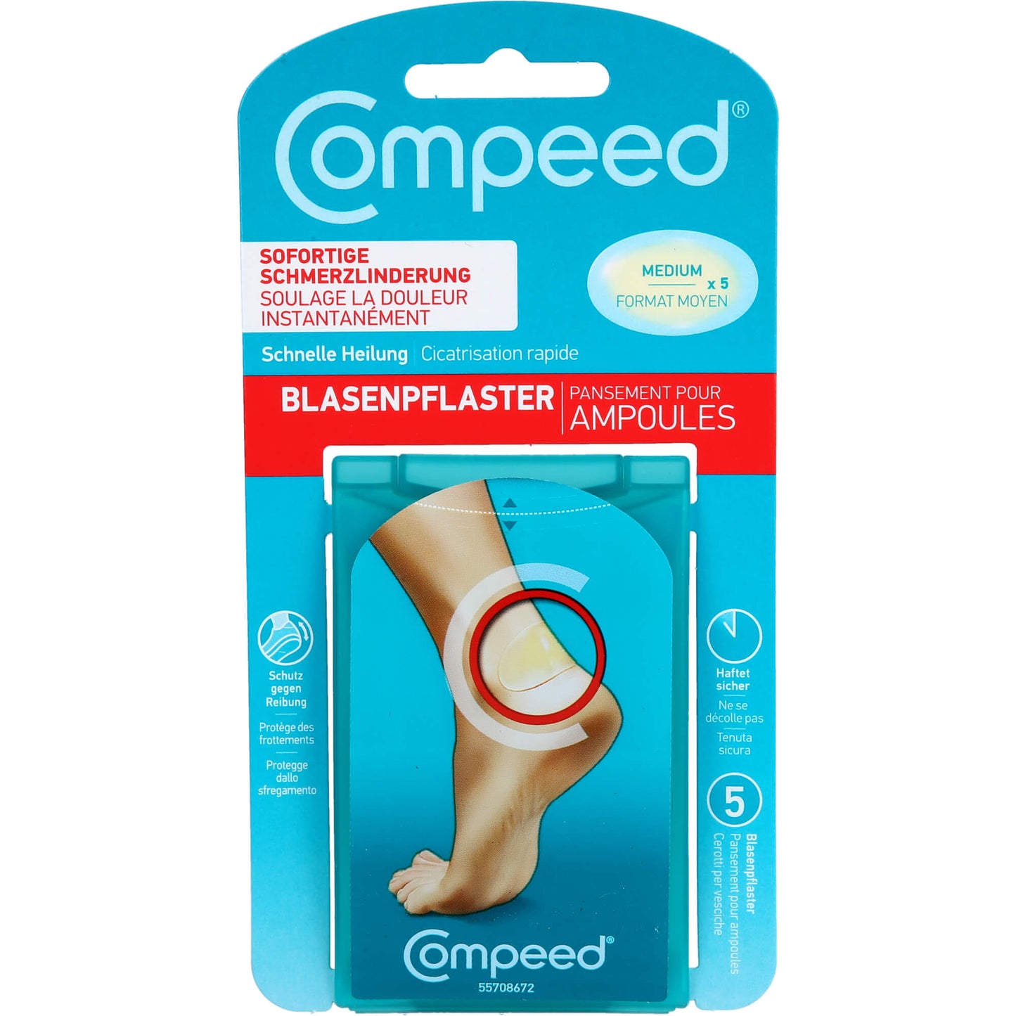 COMPEED Blasenpflaster medium 5 St