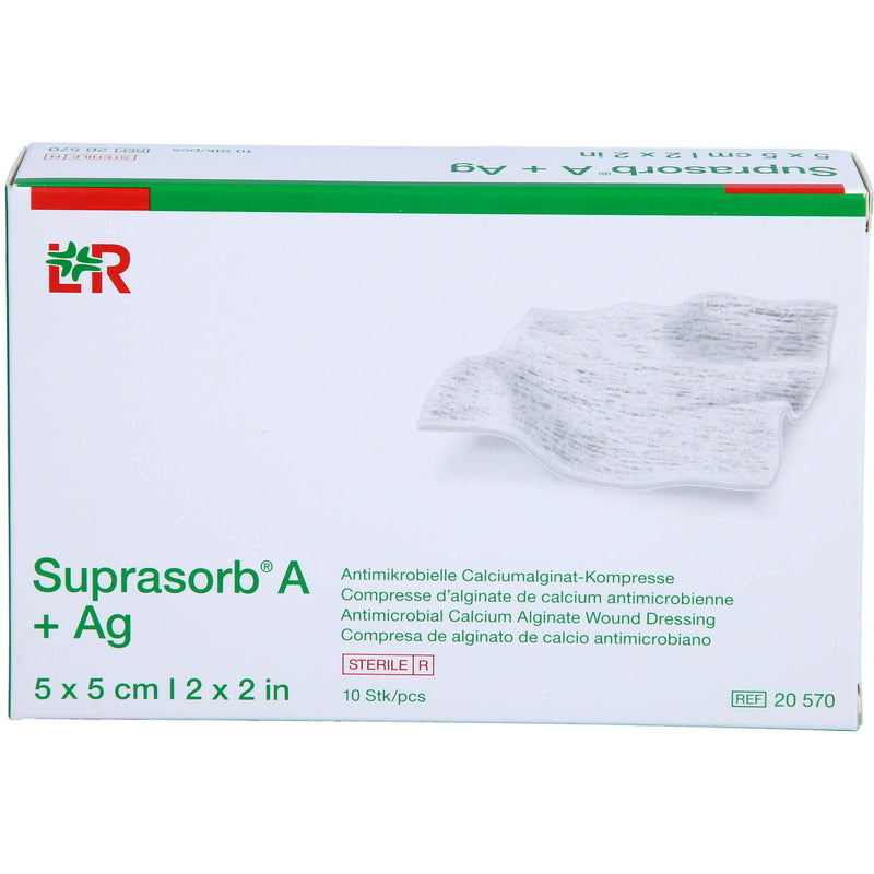 SUPRASORB A+AG 5X5CM 10 St