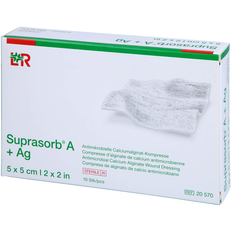 SUPRASORB A+AG 5X5CM 10 St