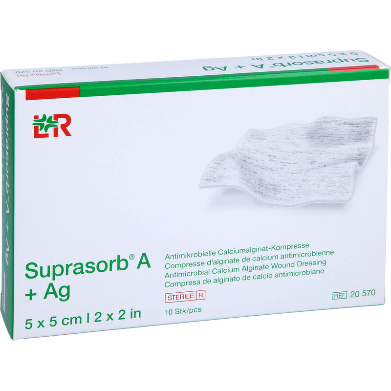 SUPRASORB A+AG 5X5CM 10 St