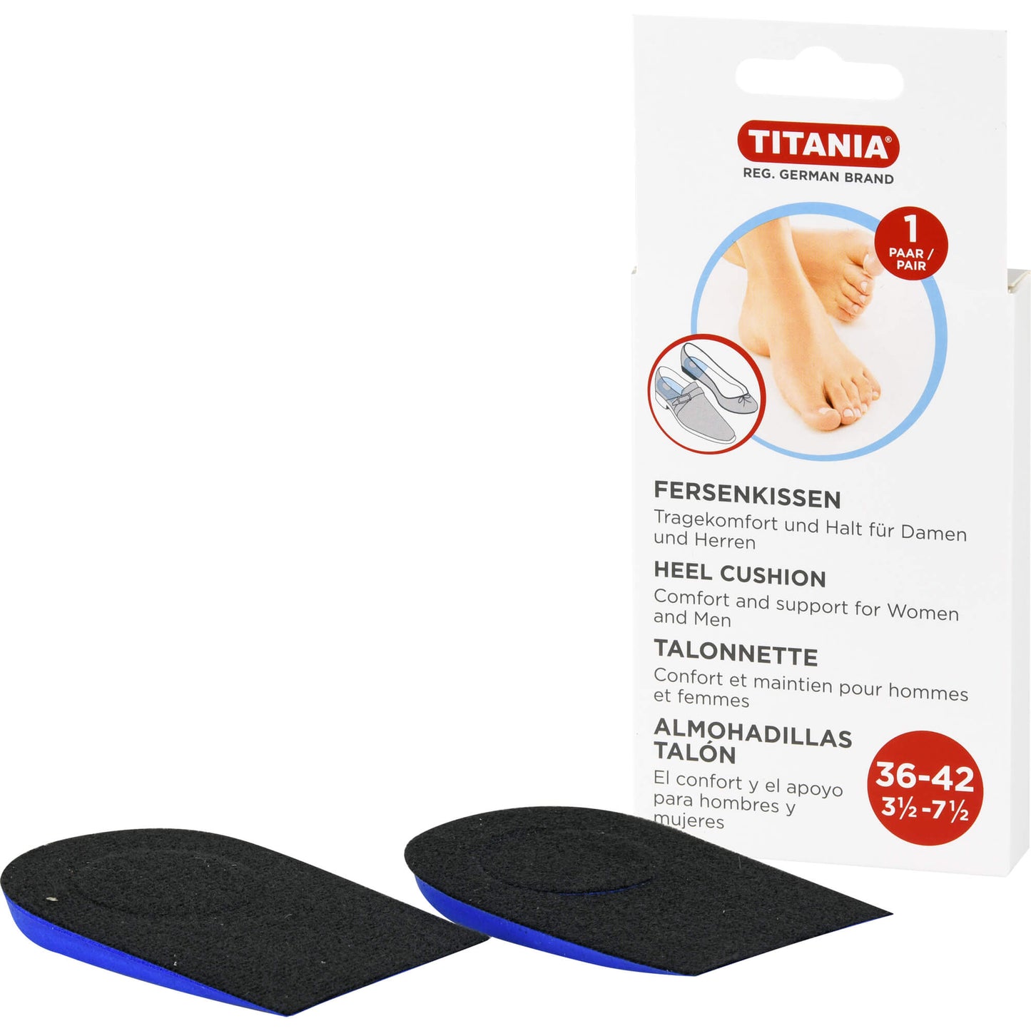 FERSENKISSEN Gr.36-42 TITANIA 2 St