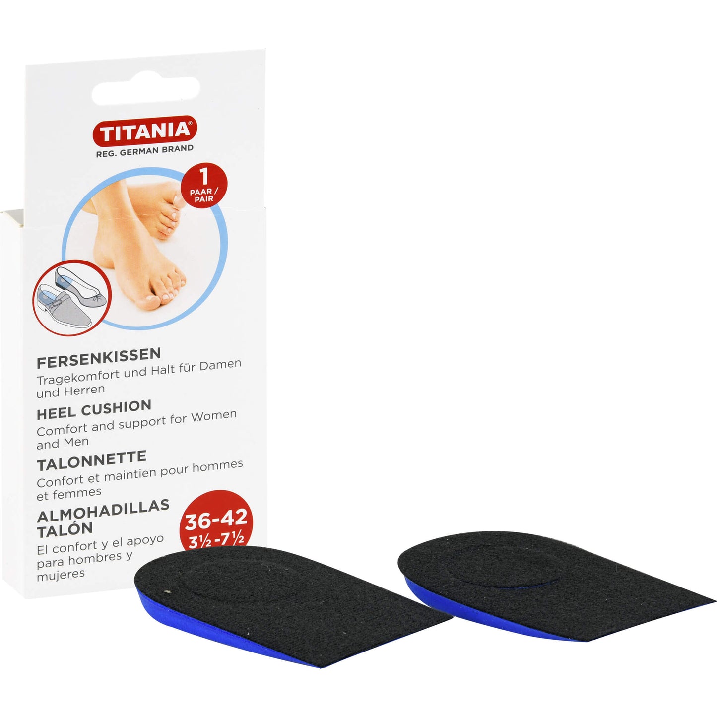 FERSENKISSEN Gr.36-42 TITANIA 2 St