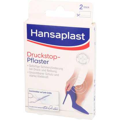 HANSAPLAST Druckstopp transparent.Schutzpolster 2 St
