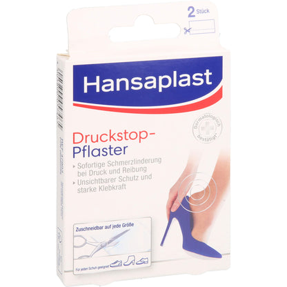 HANSAPLAST Druckstopp transparent.Schutzpolster 2 St