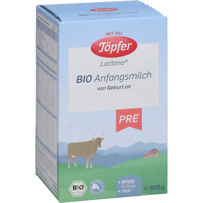 TOEPFER LACTANA BIO PRE 600 g