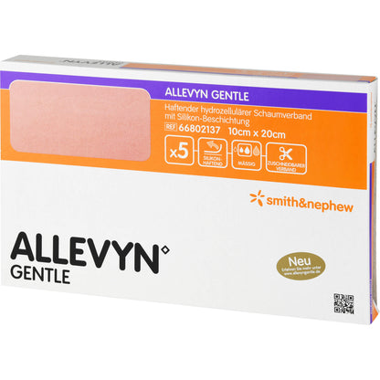 ALLEVYN Gentle 10x20 cm Schaumverband 5 St