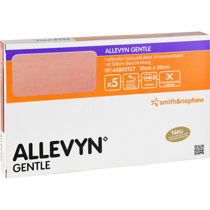 ALLEVYN Gentle 10x20 cm Schaumverband 5 St