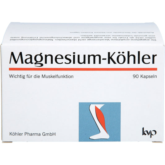 MAGNESIUM KÖHLER Kapseln 1X90 St