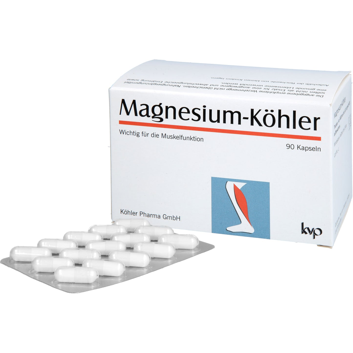 MAGNESIUM KÖHLER Kapseln 1X90 St