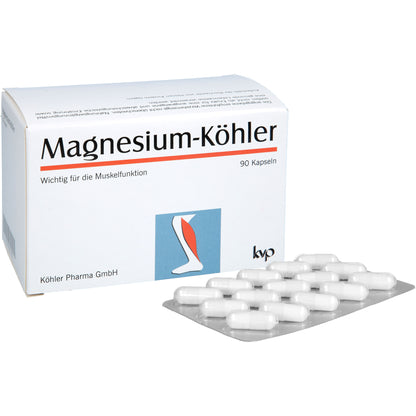 MAGNESIUM KÖHLER Kapseln 1X90 St