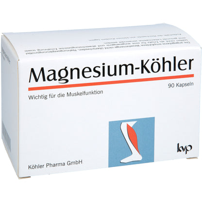 MAGNESIUM KÖHLER Kapseln 1X90 St