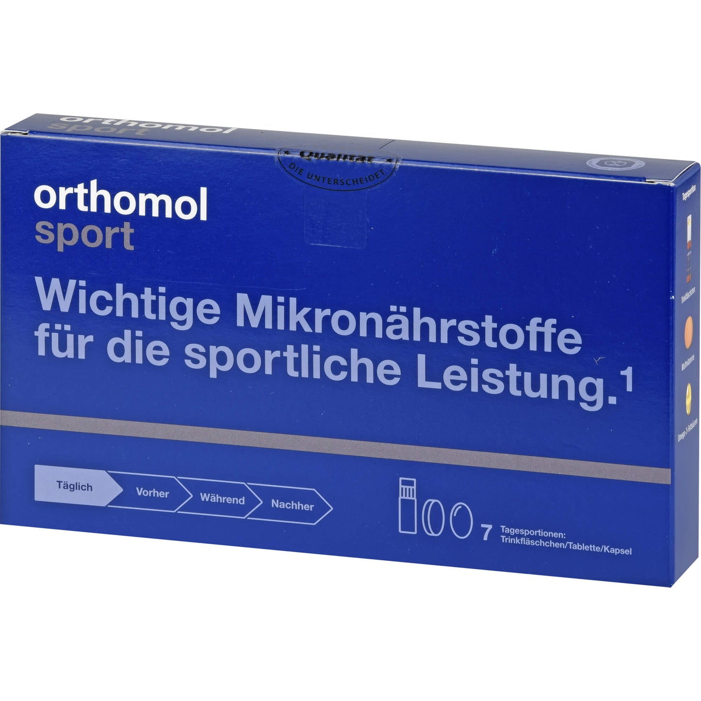 ORTHOMOL Sport Trinkfläschchen/Tabl./Kaps.Kombip. 7 St