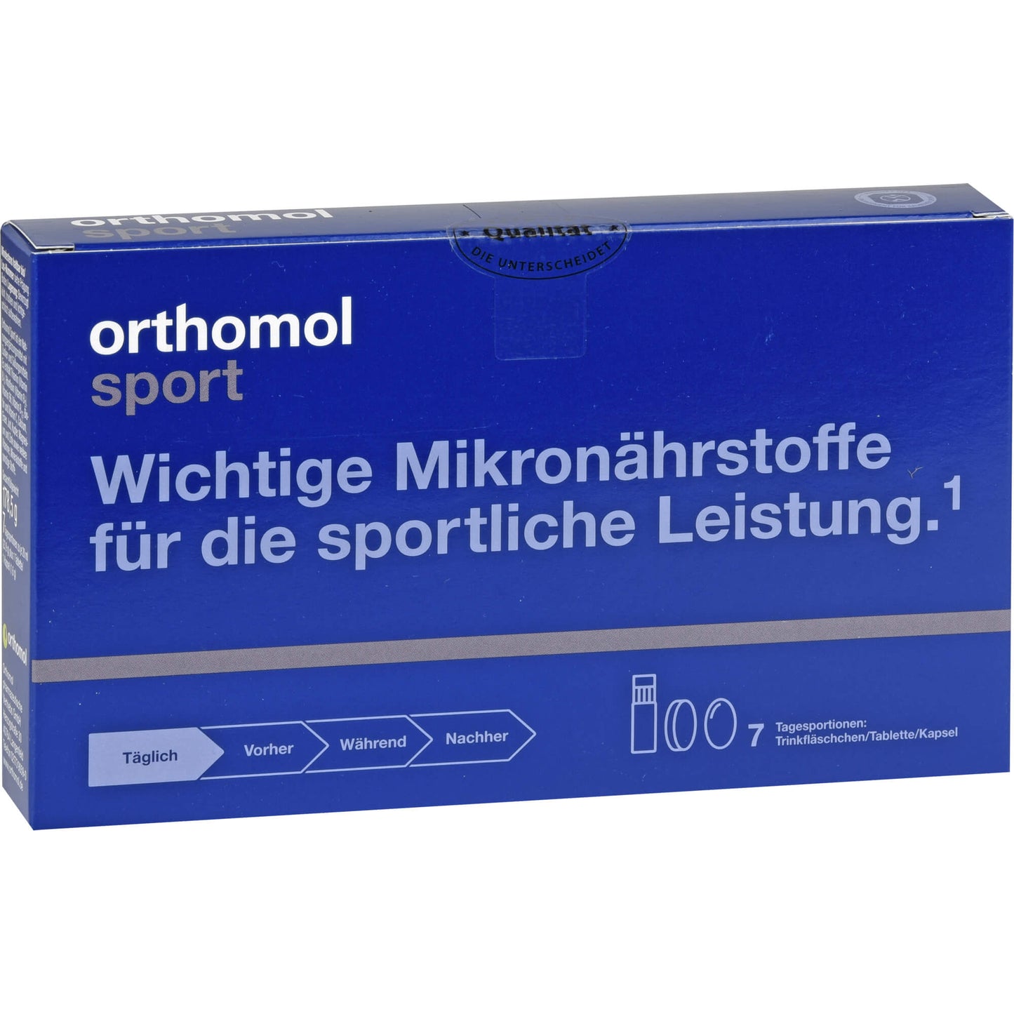 ORTHOMOL Sport Trinkfläschchen/Tabl./Kaps.Kombip. 7 St