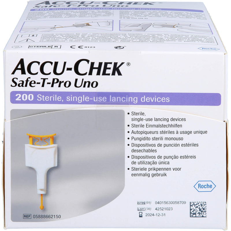 ACCU CHEK SAFE T PRO UN II 200 St