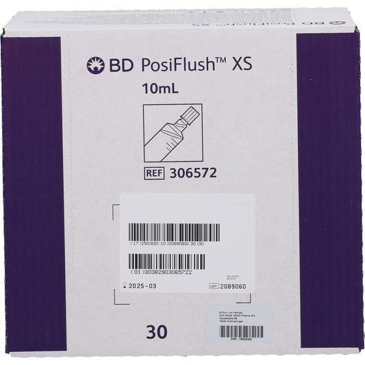 BD POSIFLUSH XS Spülsystem Fertigspritzen 30X10 ml