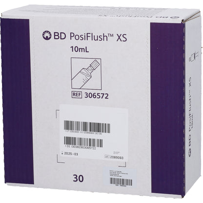 BD POSIFLUSH XS Spülsystem Fertigspritzen 30X10 ml