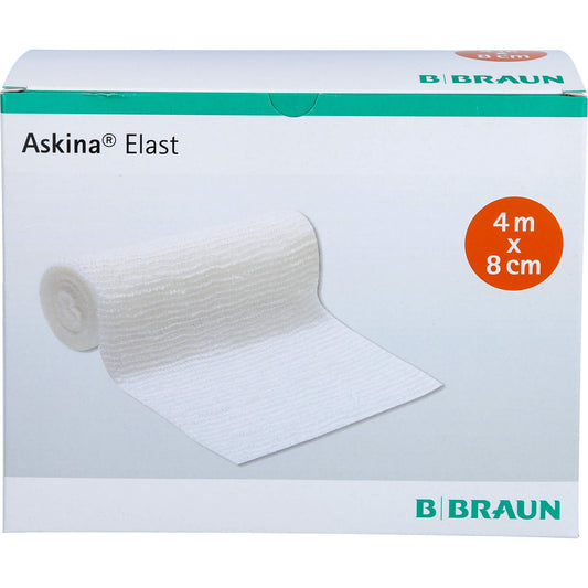 ASKINA Elast Binde 8 cmx4 m lose 20 St