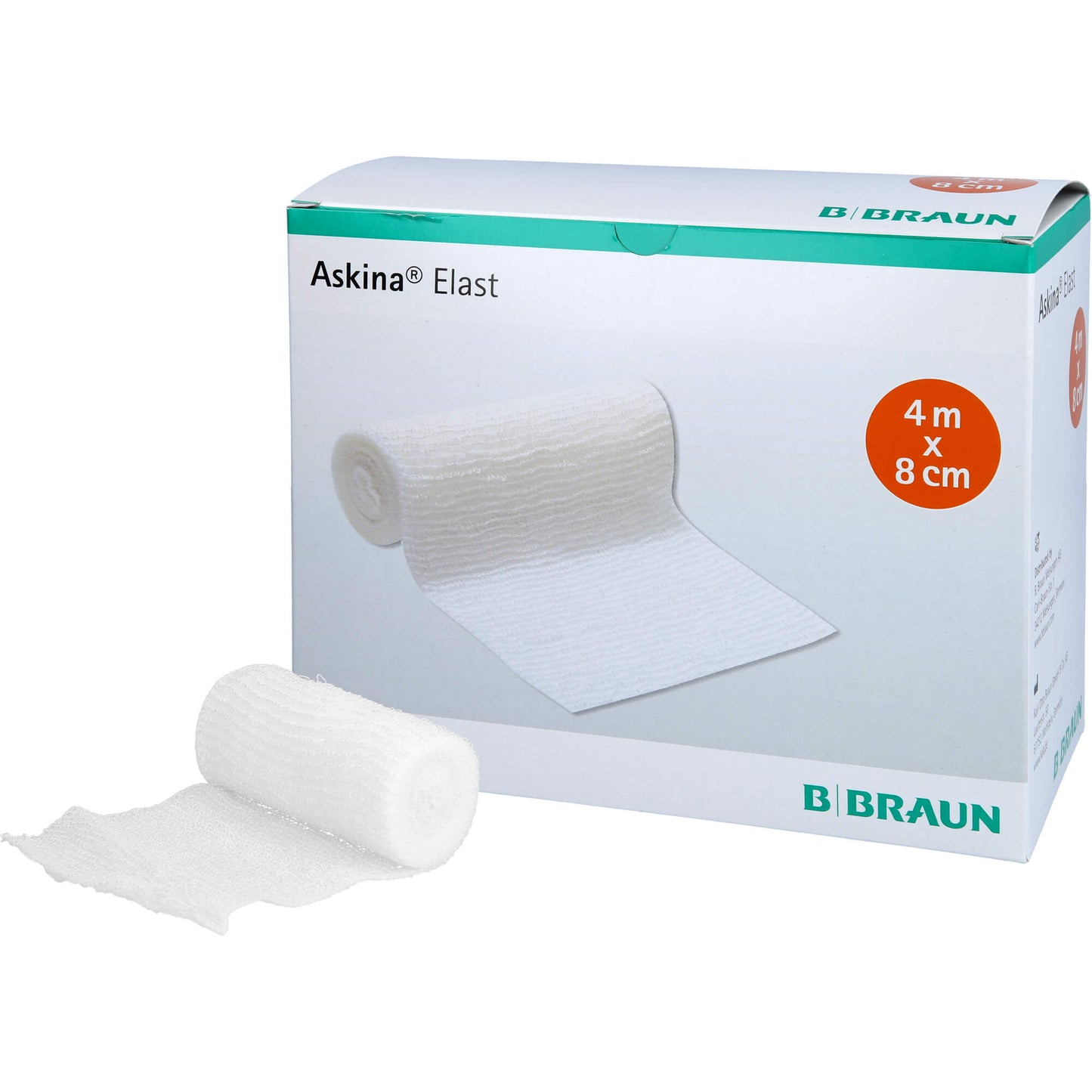 ASKINA Elast Binde 8 cmx4 m lose 20 St