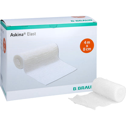 ASKINA Elast Binde 8 cmx4 m lose 20 St