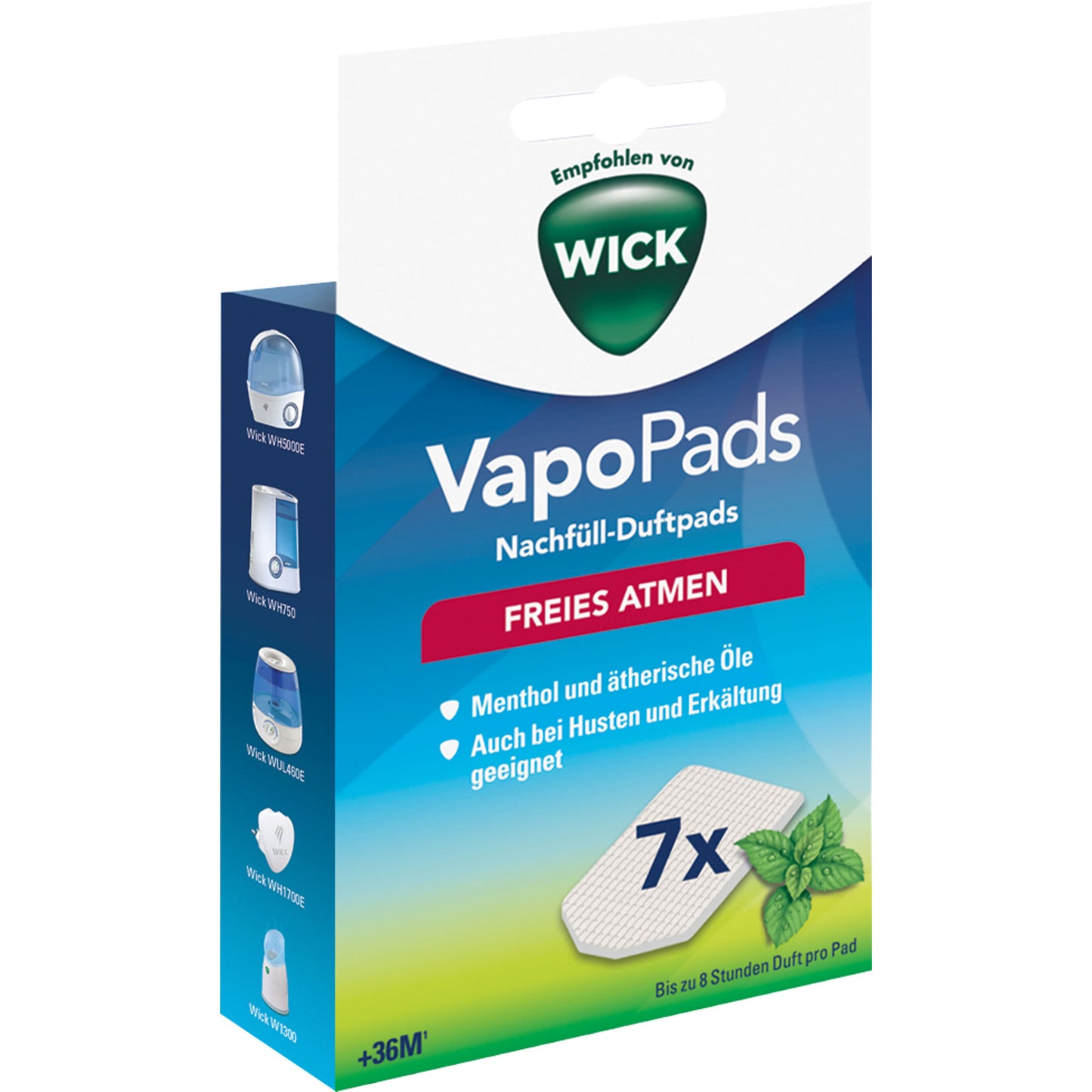 WICK VapoPads 7 Menthol Pads WH7 1 P