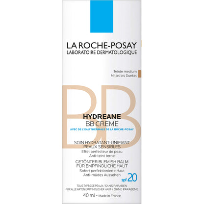 ROCHE-POSAY Hydreane BB Creme mittel bis dunkel 40 ml