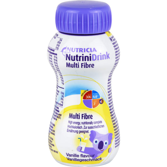 NUTRINIDRINK MultiFibre Vanillegeschmack 32X200 ml