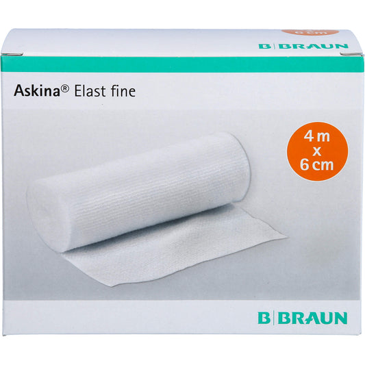 ASKINA Elast Fine Binde 6 cmx4 m lose 20 St