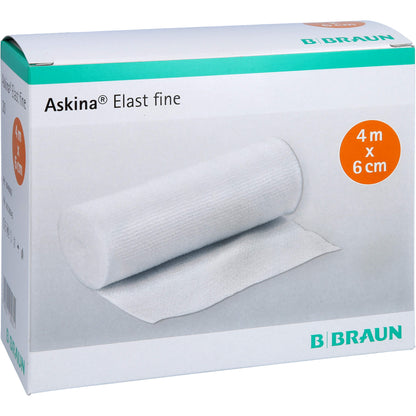 ASKINA Elast Fine Binde 6 cmx4 m lose 20 St