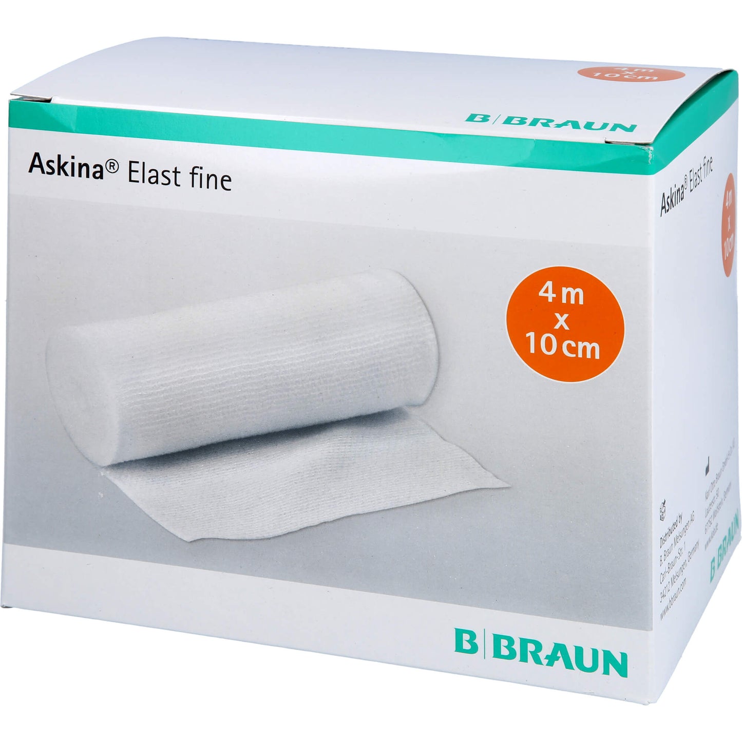 ASKINA Elast Fine Binde 10 cmx4 m lose 20 St