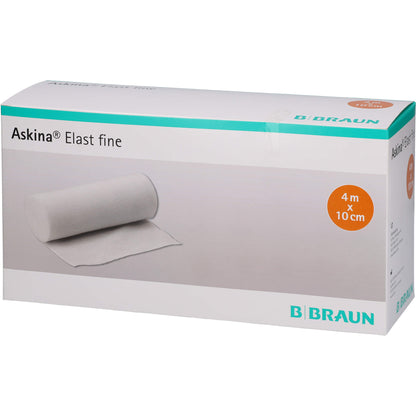 ASKINA Elast Fine Binde 10 cmx4 m lose 50 St