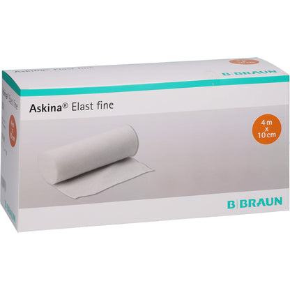 ASKINA Elast Fine Binde 10 cmx4 m lose 50 St