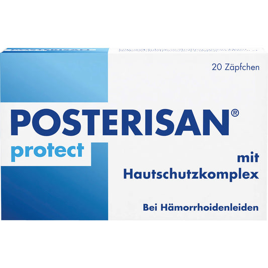 POSTERISAN protect Suppositorien 20 St