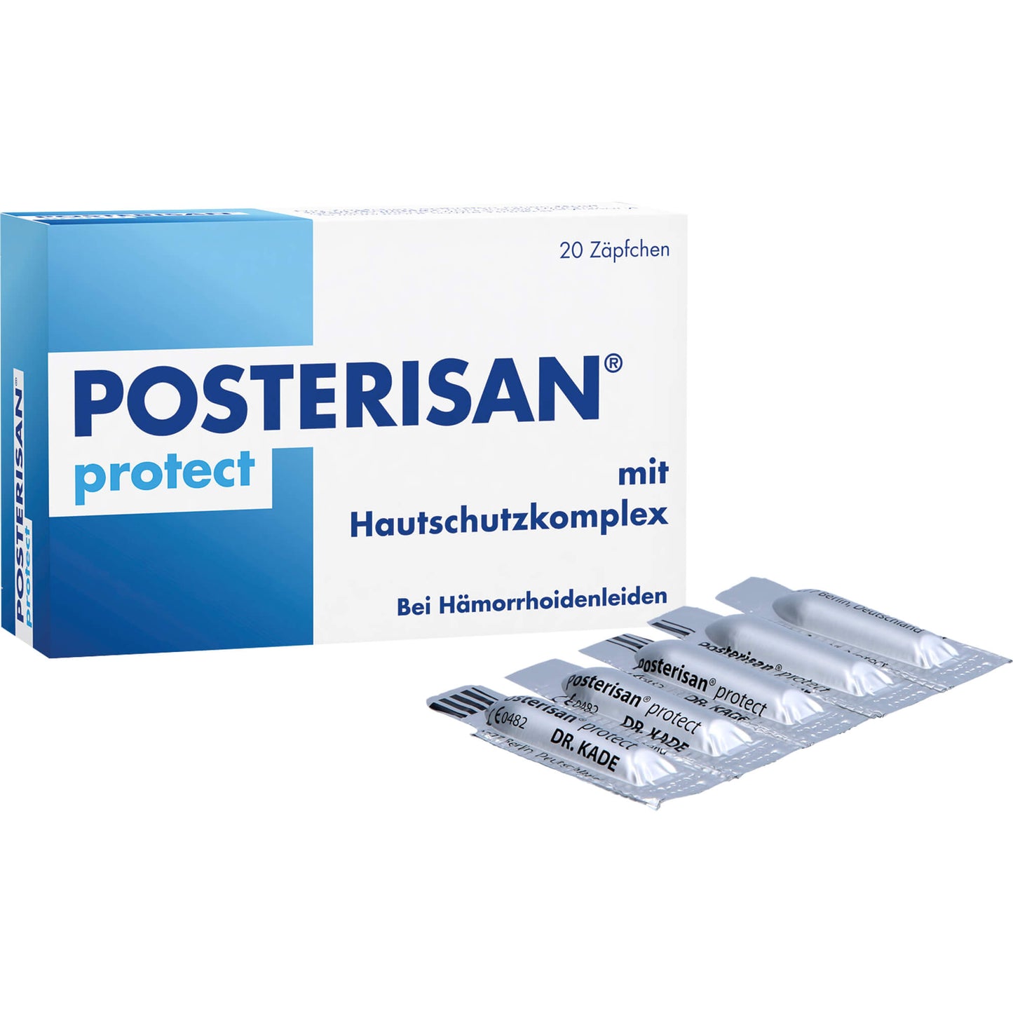 POSTERISAN protect Suppositorien 20 St