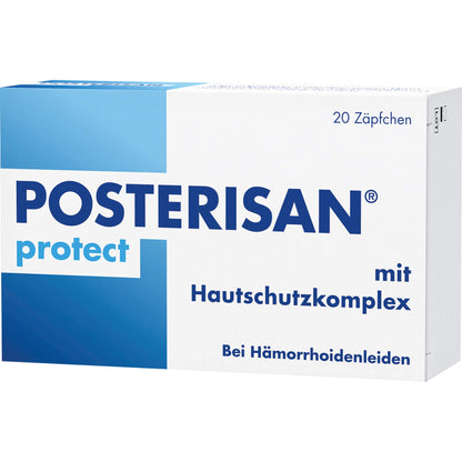 POSTERISAN protect Suppositorien 20 St