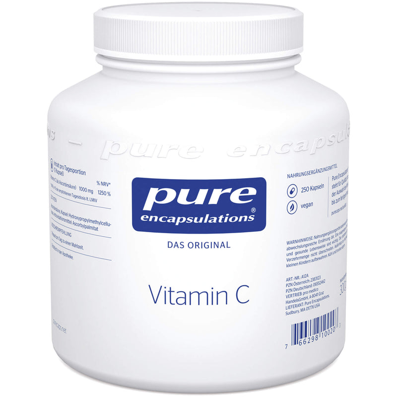 PURE ENCAP VITAMIN C 250 St